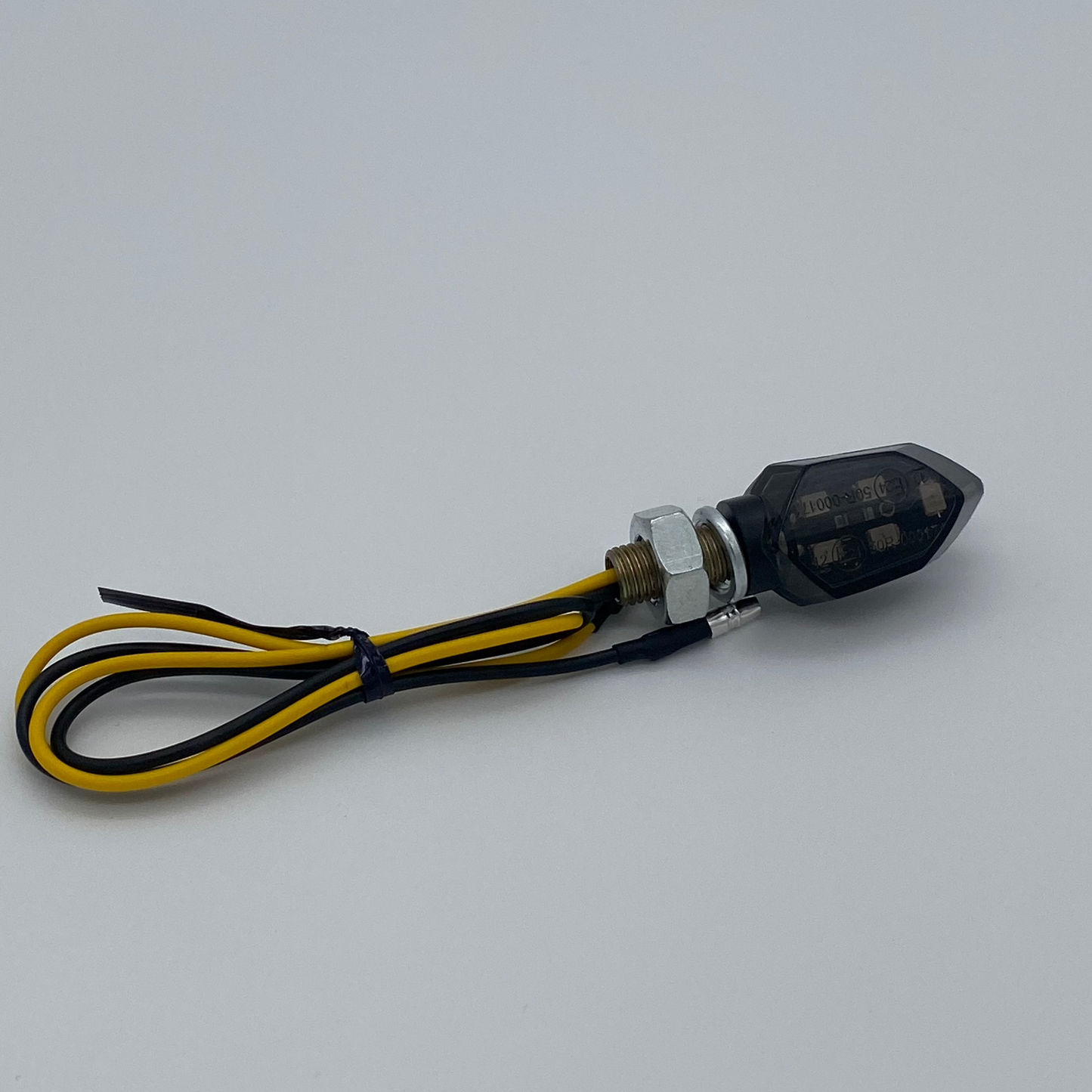 2x LED-Blinker mit E-Nummer