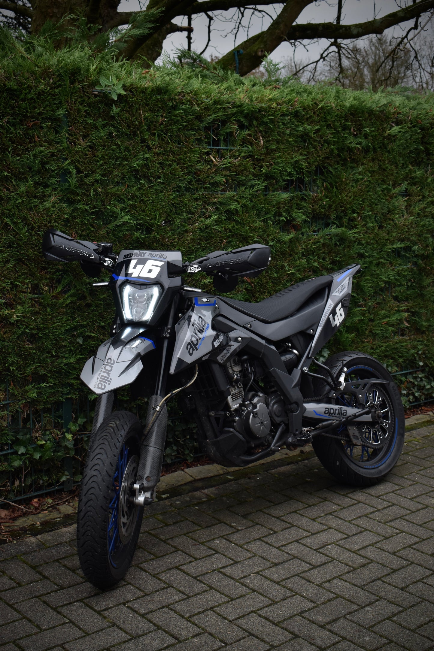 Carbon Gabelschoner Set Aprilia SX 125 2018-2025