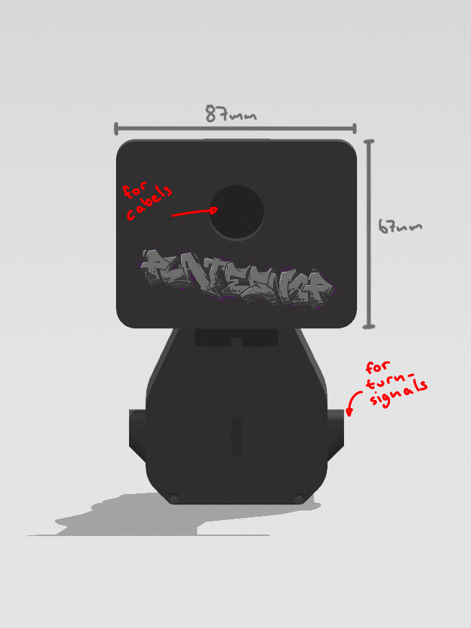 PlateSnap Streetbike Universalhalterung