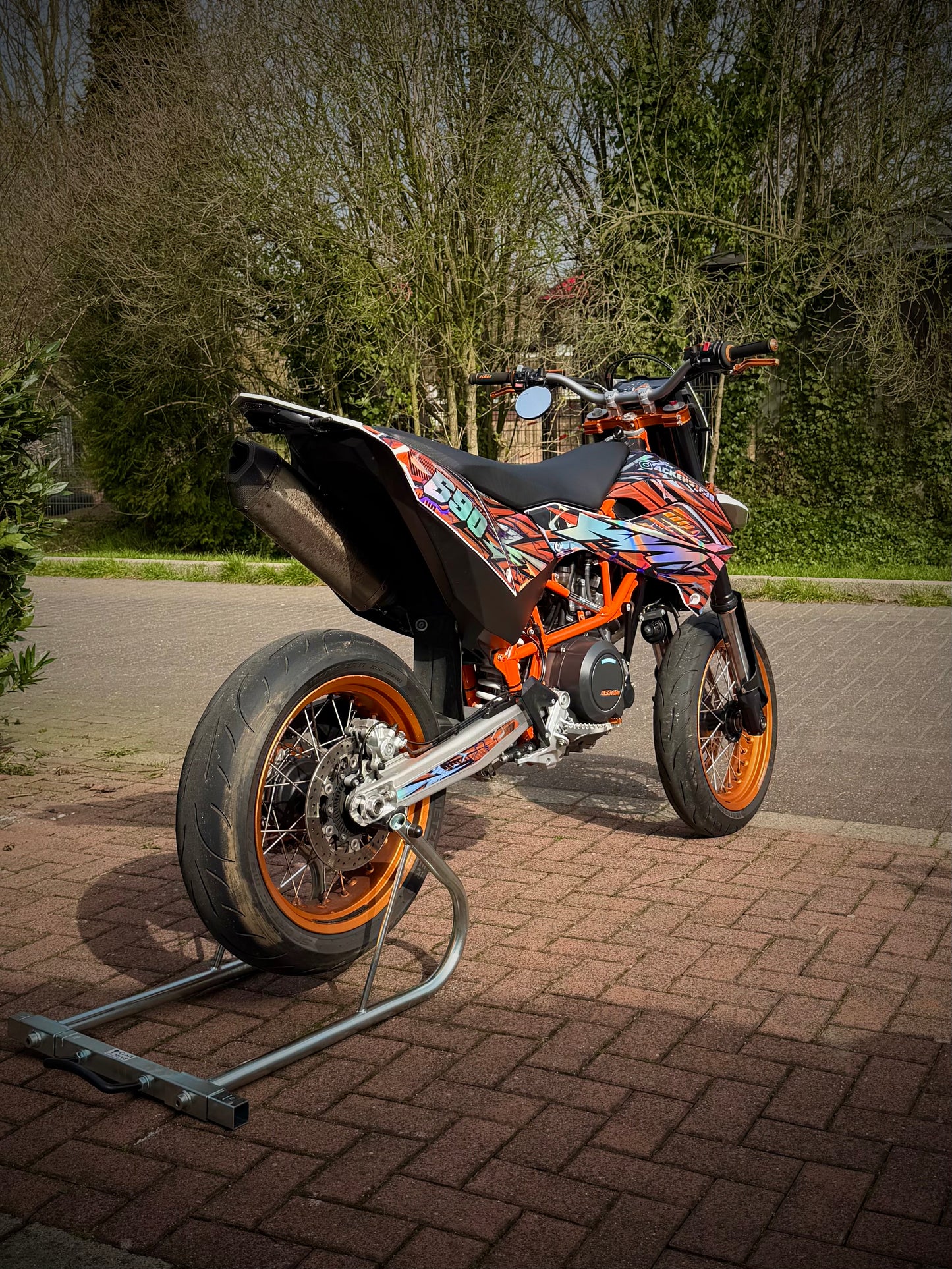 KTM SMCR 690 2014-2016 Kennzeichenhalter